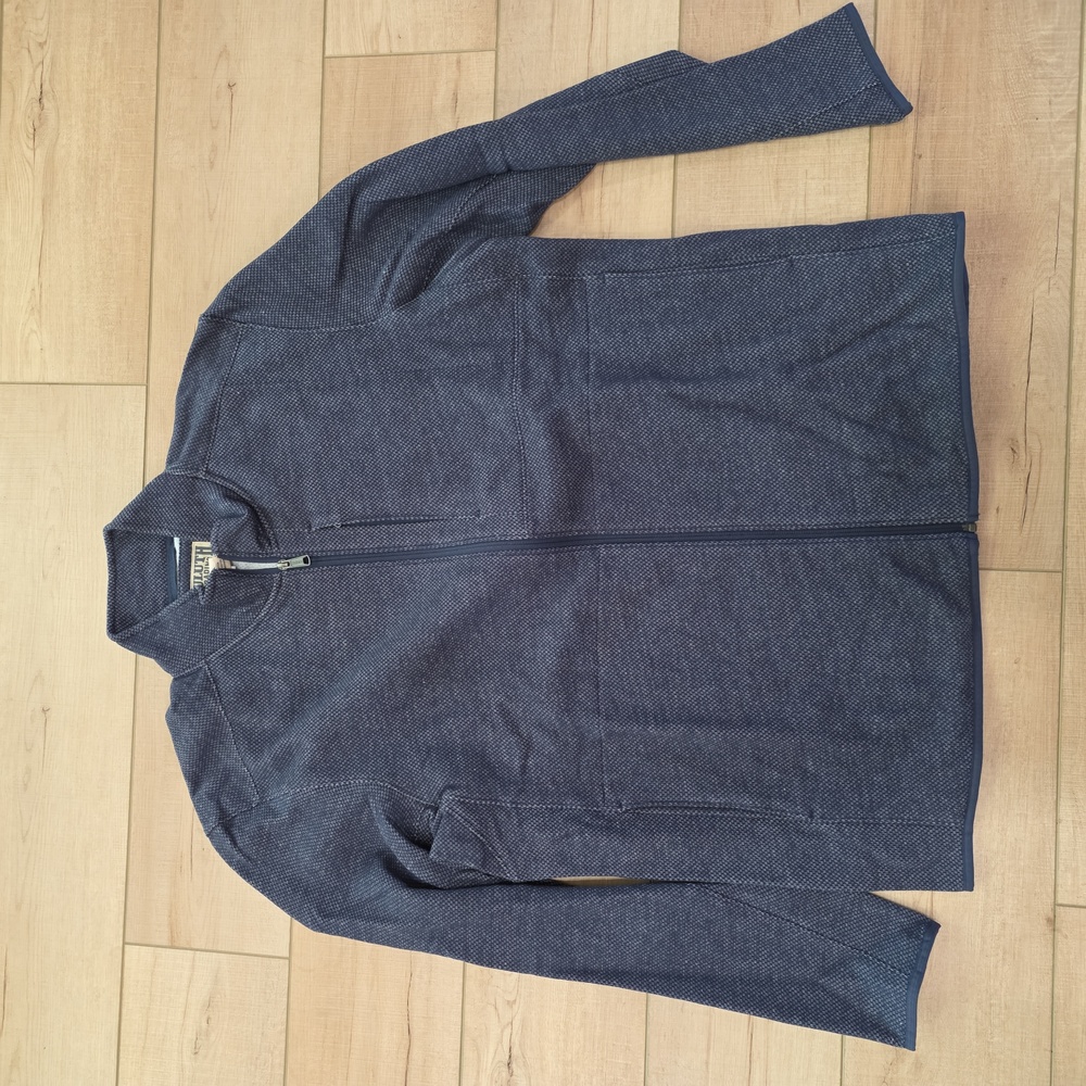 Duluth Trading Threshold Men’s Navy Blue Fleece Full Zip